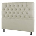 Ver imagem 2 de Cabeceira Cama Box Solteiro Nice 90cm Sintético Bege - Abmaza