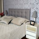 Ver imagem 2 de CABECEIRA ESTOFADA DURASI 10 LINHO CINZA CASAL 140 X 60 cm RBL