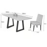 Conjunto Sala de Jantar Juventus Mesa com 6 Cadeiras de Madeira - 3