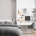 Ver imagem 1 de Papel de Parede Arabesco Branco Gh Papel de Parede 3,0m