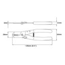 Ver imagem 4 de Alicate De Cortar Awg 30 28 26 24 22 20 - HY-5023