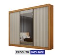 Ver imagem 4 de Guarda Roupa Casal Ripado Esp 3 Portas Prime - Arbo Design