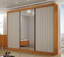 Ver imagem 1 de Guarda Roupa Casal Ripado Esp 3 Portas Prime - Arbo Design