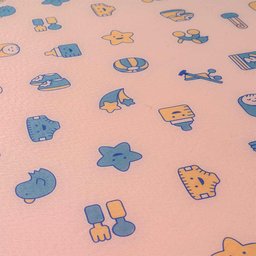 Colchão Berço HELLEN De 0.70cm Espuma D18 Azul Pró Confort Baby Hellen - 3