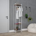 Ver imagem 3 de Estante Closet c/03 Prateleiras Dynamica 45 cm Est.Branca