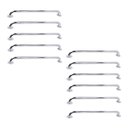 Ver imagem 1 de Barra de Apoio 70cm Inox Kit 11 Unidades Acessibilidade Banheiro Box Deficiente Idoso Gestante Cadei