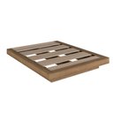 Ver imagem 3 de Cama Queen Flutuante 162cm X 202cm para Quarto de Casal Cor:mel