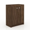 Ver imagem 2 de Conjunto para Home Office com 08 Peças Nogal - Tecno Mobili