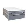 Cama Box Baú com Colchão Viúva Mola Mega Sono Pocket Eurotop - 120x203 - 2