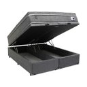Ver imagem 1 de Cama Box Baú com Colchão Queen Size Mola Mega Sono Pocket Eurotop - 158x198