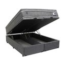 Ver imagem 1 de Cama Box Baú com Colchão King Size Mola Mega Sono Pocket Eurotop - 193x203