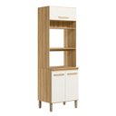 Ver imagem 1 de Paneleiro 03 Pt 70 Cm 16994 Freijo Off White Cristal Nicioli