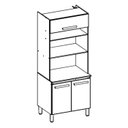 Ver imagem 5 de Paneleiro 03 Pt 70 Cm 16994 Freijo Off White Cristal Nicioli