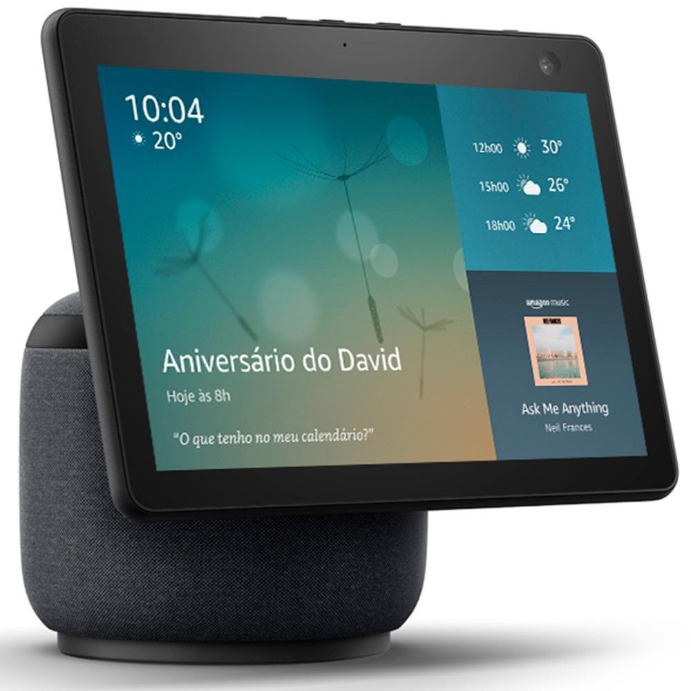 Echo Show 10 (2ª Geração) Amazon, Smart Display HD de 10, com Alexa ...