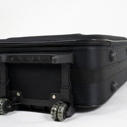 Conjunto Malas de Viagem Lucerna, 3 Peças, 2 Rodas Duplas, Alça Superior e Lateral - Preta - 6