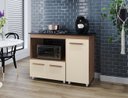 Ver imagem 3 de Balcão de 115cm Maya para Cooktop 04 Bocas - Savana/off White Móblis