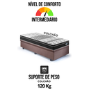 Ver imagem 7 de Cama Box Solteiro com Baú 88x188 com Colchão Gransleep Ecoflex Molas Verticoil Suede