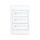 Ver imagem 1 de Dimmer Triplo S.Touch 0-10V 4x2 Bivolt Branco em Policarbonato Stella