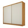 Guarda Roupa Monterey com Portas de Correr 100% Mdf – Mademarcs - Peroba/off White/peroba - 2