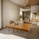 Ver imagem 1 de Tampo Mesa Madeira Maciça Setup Escritório Balcão 200x80cm:tampo de Teca