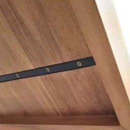 Tampo Mesa Madeira Maciça Setup Escritório Balcão 200x80cm:tampo de Teca - 5