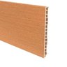 Rodapé em PVC Wood Liso 15,0 cm x 1,2 cm x 2,10 m Acabamento Curupixá - 1