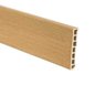 Rodapé em PVC Wood Liso 7,0 cm x 1,2 cm x 2,10 m Acabamento Freijó - 1
