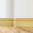 Ver imagem 2 de Rodapé em PVC Wood Com Friso 10 cm x 1,2 cm x 2,10 m Acabamento Freijó.
