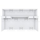 Ver imagem 4 de BALCÃO ATENDIMENTO RECEPÇÃO M448.B 100% MDF (LOJA, CAIXA) MUNDI MOVEIS