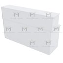 Ver imagem 3 de BALCÃO ATENDIMENTO RECEPÇÃO M448.B 100% MDF (LOJA, CAIXA) MUNDI MOVEIS