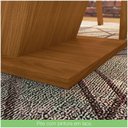 Ver imagem 2 de Mesa De Jantar Tampo Em Mdf 160cm Vidro Juanita Casa 812 Nature Off White