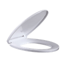 Ver imagem 2 de Assento Universal Oval Polipropileno Softclose Branco Kobe