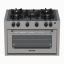 Ver imagem 1 de Fogão de Embutir 5 Bocas Venax Gaudi Line Inox 88,3l Gás Automático Bivolt 30305