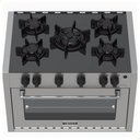 Ver imagem 6 de Fogão de Embutir 5 Bocas Venax Gaudi Line Inox 88,3l Gás Automático Bivolt 30305