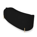 Ver imagem 6 de Sofá 3 Lugares Orgânico 180cm Pé Dourado Morgan Linho Preto D03 - D'Rossi