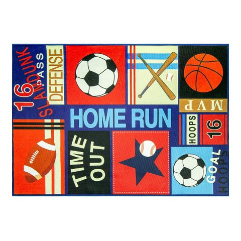 Tapete Infantil 1,00m X 1,40m Estampas Temáticas Quarto Kids Antiderrapante 100% Poliéster