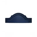 Ver imagem 2 de Cabeceira Queen Luxo 160x60 Courino Azul Tachas Fumê