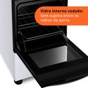 Ver imagem 7 de Fogão de Piso Brastemp 4 Bocas com Dupla Chama Branco Bfo4ebb - Bivolt Fogão Brastemp 4 Bocas com Du