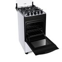 Ver imagem 3 de Fogão de Piso Brastemp 4 Bocas com Dupla Chama Branco Bfo4ebb - Bivolt Fogão Brastemp 4 Bocas com Du