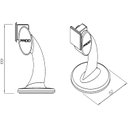 Ver imagem 3 de Prendedor Imã De Colar Sm035 Pado - Cromado