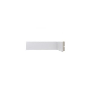 Rodapé Santa Luzia Moderna 473 - Barra 2,4m - 13mmx5cm Branco