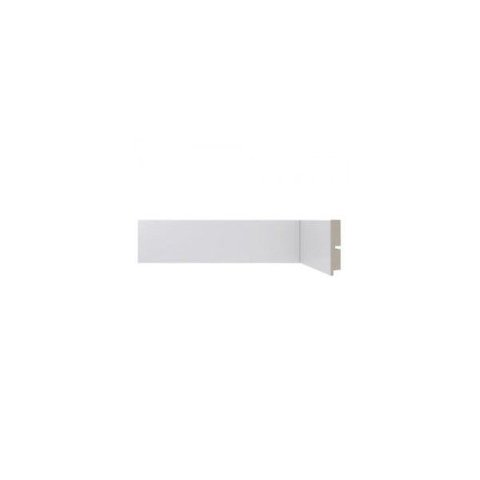 Rodapé Santa Luzia Moderna 473 - Barra 2,4m - 13mmx5cm Branco