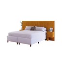 Ver imagem 3 de CABECEIRA CASAL RIPADO FLORIDA C/4 GAVETAS -FLEX 1.40- QUEEN -KING -CARMOLAR:NATURALE