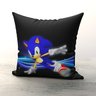 Almofada Sonic Jogo em Microfibra Premium - 1