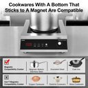 Ver imagem 3 de Vbgk Cooktop de Indução Profissional, 5000w, 16 Níveis, Timer 4h, 220v