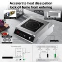 Ver imagem 6 de Vbgk Cooktop de Indução Profissional, 5000w, 16 Níveis, Timer 4h, 220v