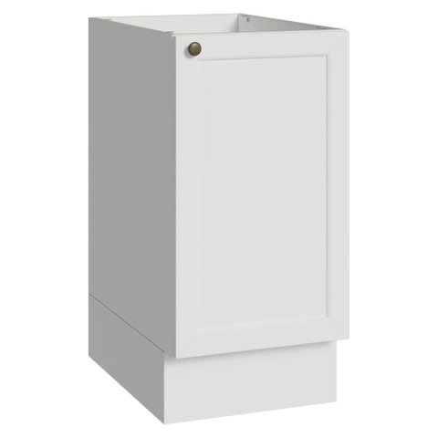 Balcão de Cozinha 40 cm 1 Porta (sem Tampo) Branco Vik Madesa