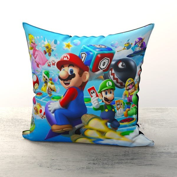 Almofada Super Mario IV em Microfibra Premium - 1