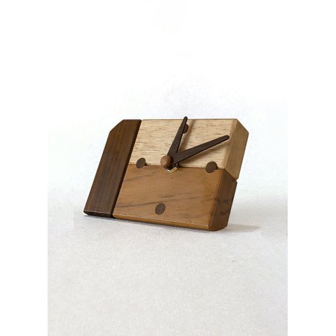 Relógio de Mesa de Madeira Nódus Petite