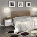 Ver imagem 3 de Cabeceira Casal ou Solteiro para Colchão até 158cm TW168 Dalla Costa